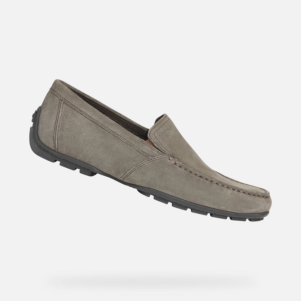 Geox Loafers Dark Grey Moner - Geox Mens Shoes - MNHOPC651